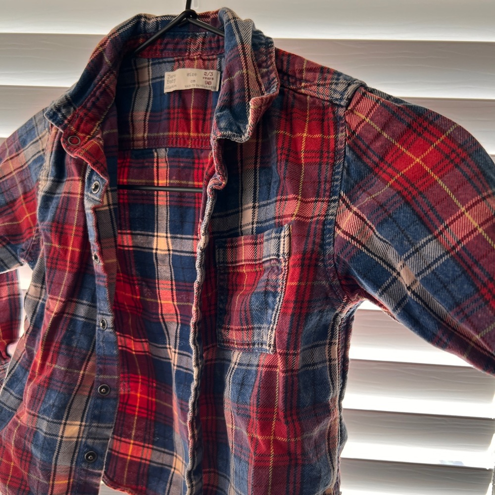 Kids Zara Flannel
